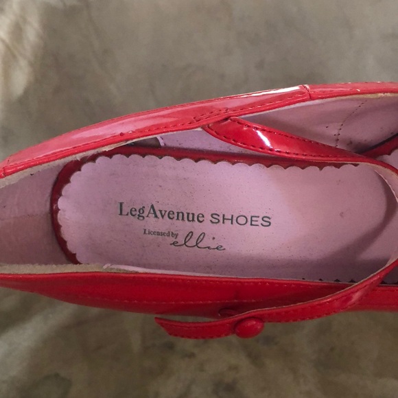 🔥 Red platform heels 👠 - Picture 4 of 5